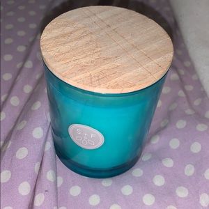 S & F pineapple candle